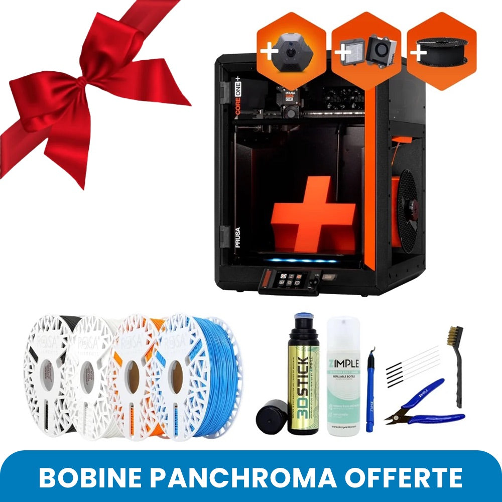 Pack Starter - Prusa Core One+ avec Bobine Panchroma Offerte