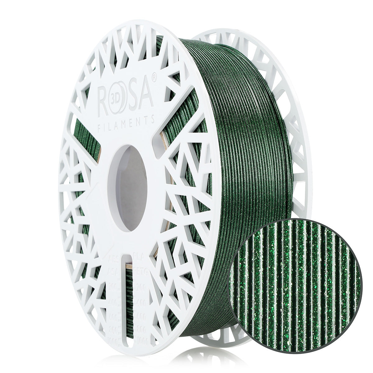 Rosa3D - PETG Galaxy HS - Vert (Green) - 1,75 mm - 1 kg