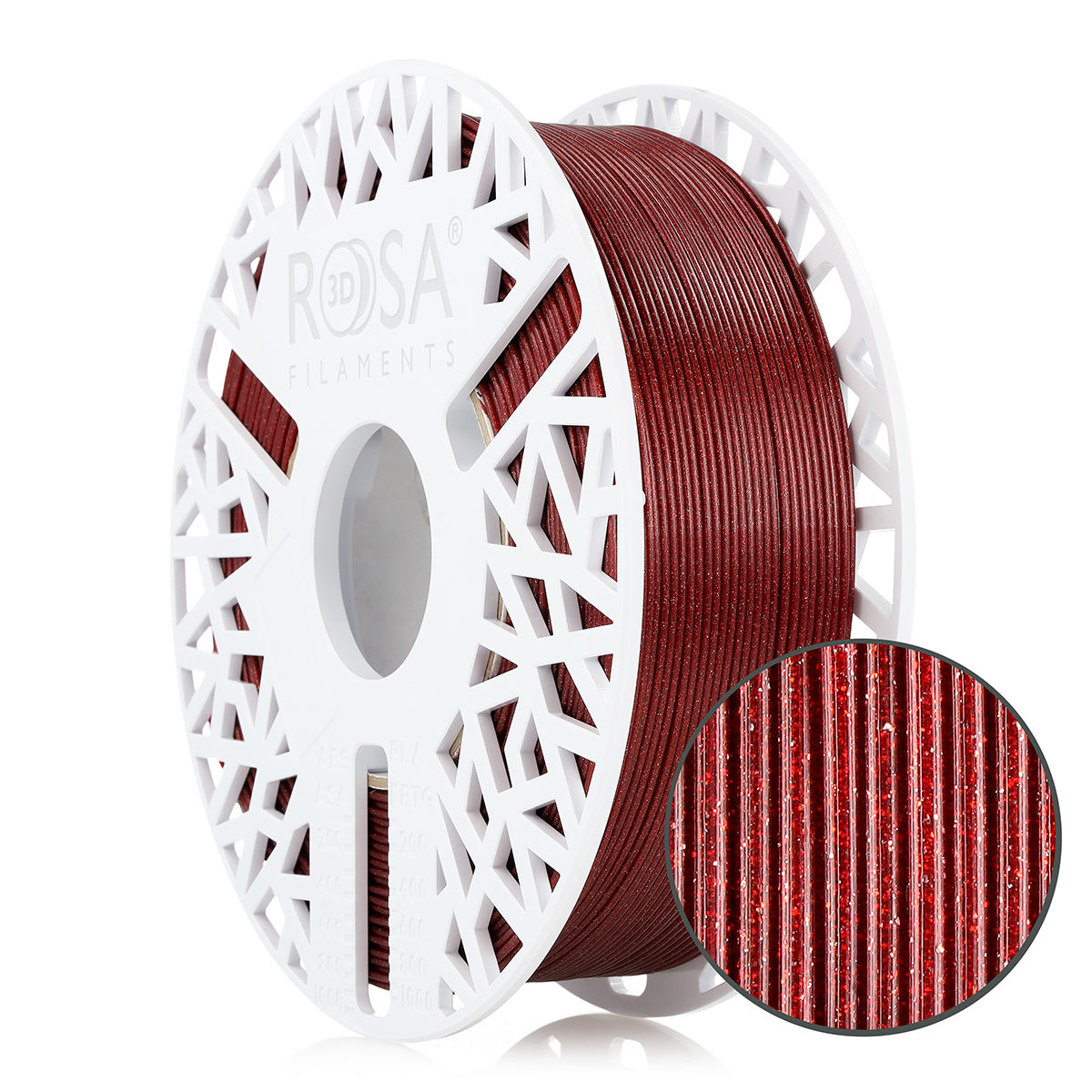Rosa3D - PETG Galaxy HS - Rouge (Red) - 1,75 mm - 1 kg