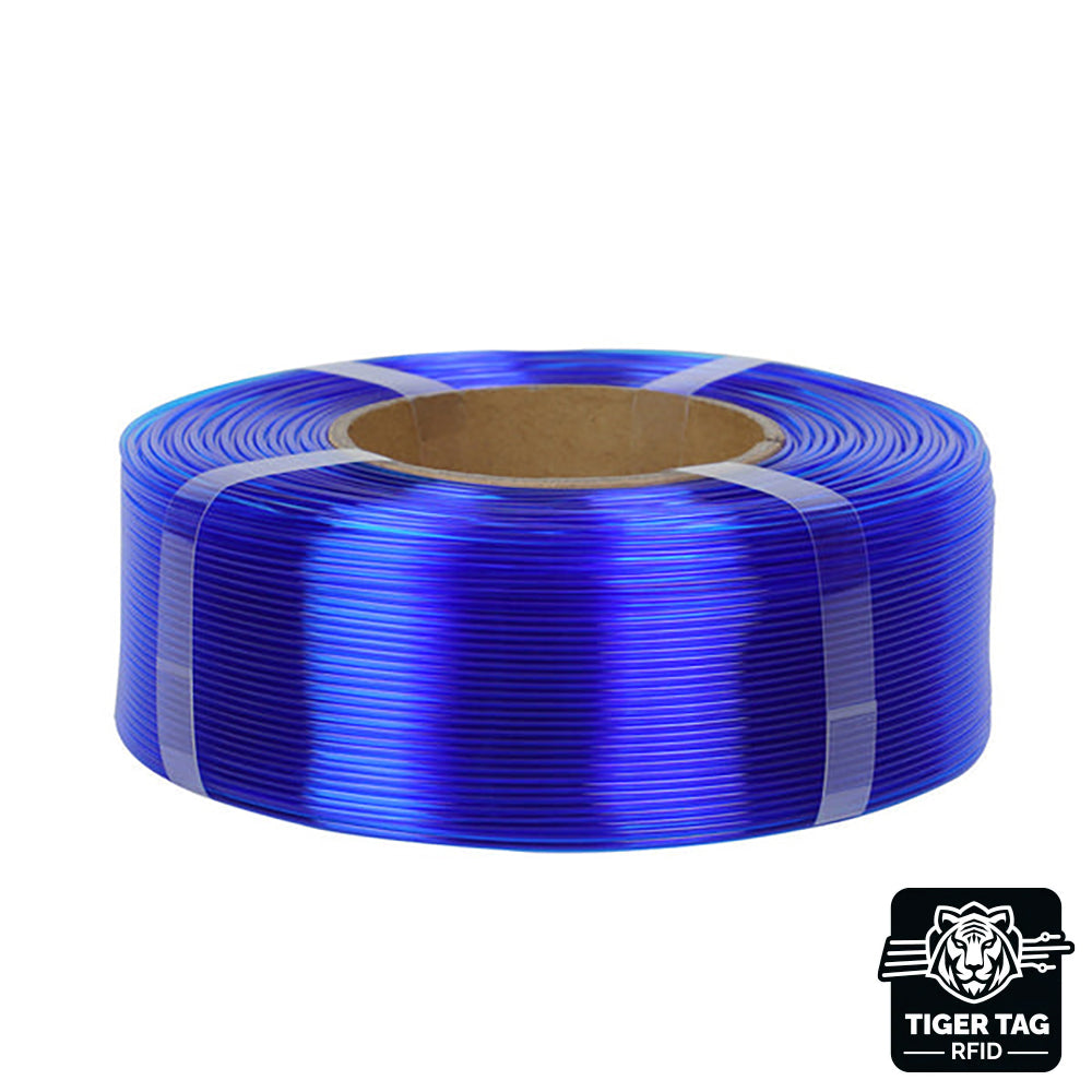 R3D - PLA High-speed - Bleu Transparent (Transparent Blue) - 1,75 mm - 1 kg Refill avec RFID TigerTag