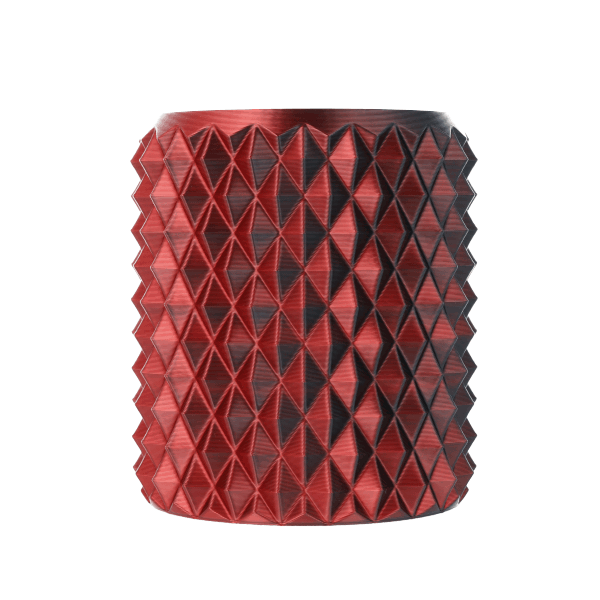 Mystic Red rosa3D print tourne2