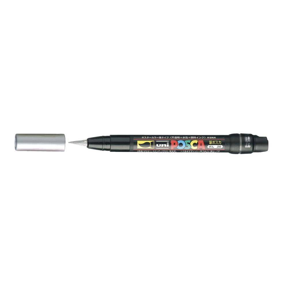 POSCA - Marqueur Pinceau - Argent
