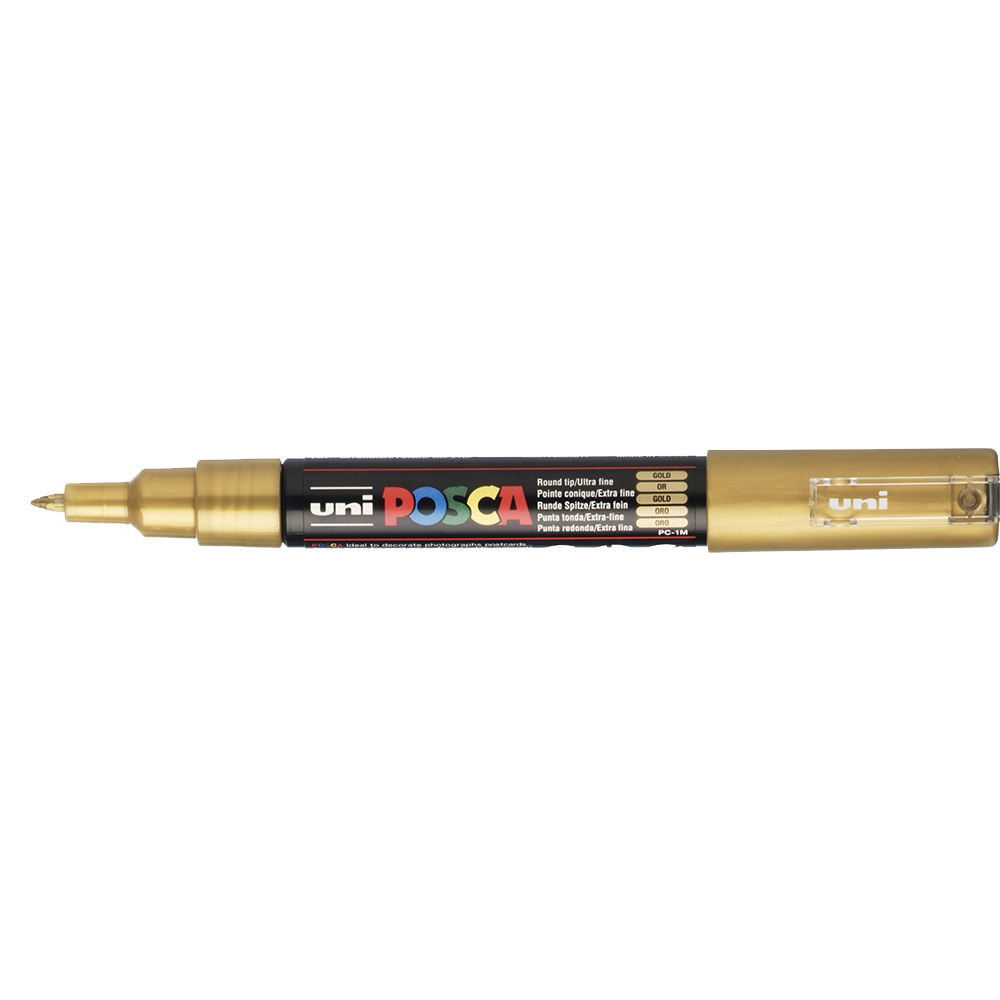 POSCA - Marqueur Pointe Conique Extra Fine - Or