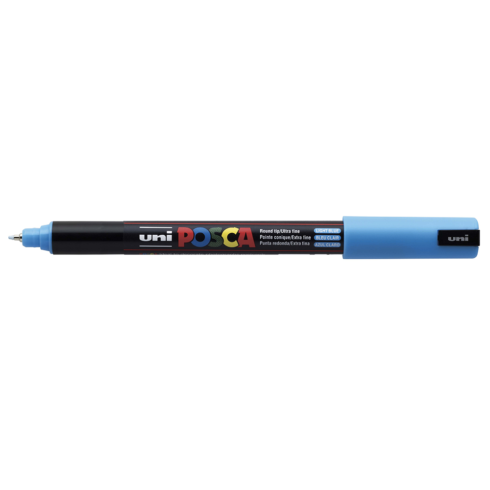 POSCA - Marqueur Pointe Extra Fine - Bleu Clair