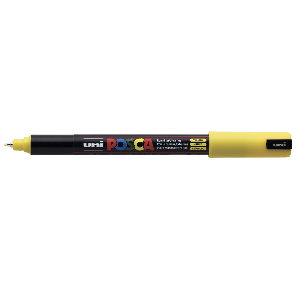 POSCA - Marqueur Pointe Extra Fine - Jaune