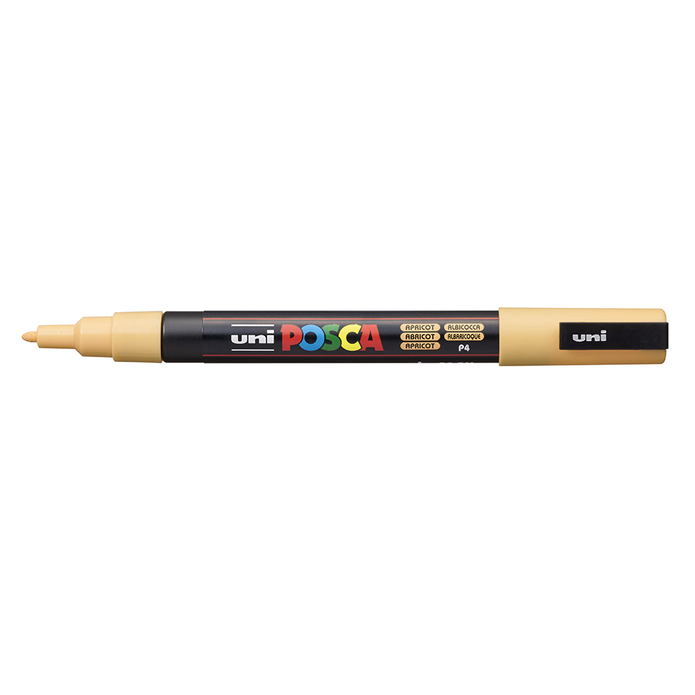POSCA - Marqueur Pointe Conique Fine - Abricot