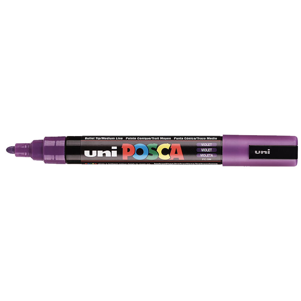 POSCA - Marqueur Pointe Conique Moyenne - Violet