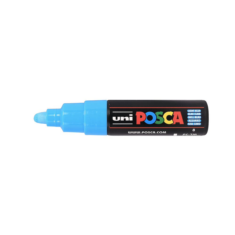 POSCA - Marqueur Pointe Conique Large - Bleu Clair