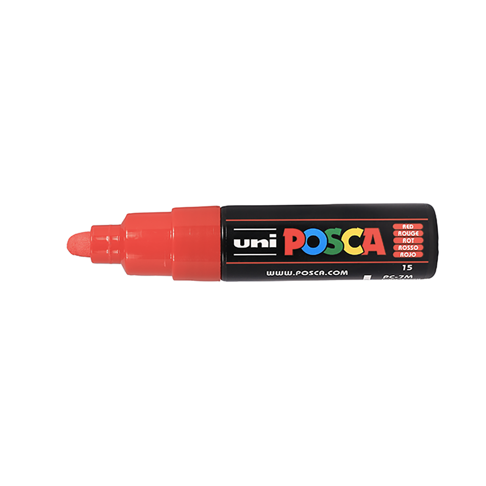 POSCA - Marqueur Pointe Conique Large - Rouge