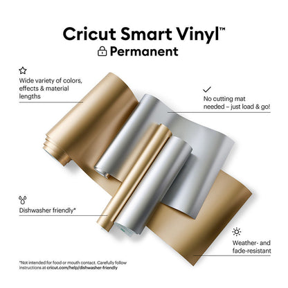Cricut - Smart Vinyl - Argent Mat (33x91cm)