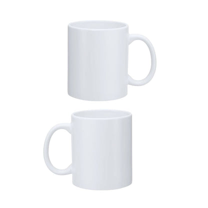 MissKraft - Lot de 2 Mugs pour Sublimation - 330 ml