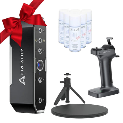 Pack Expert Scanner Otter + ScanBridge + Trépied plateau tournant + Aesub spray blanc