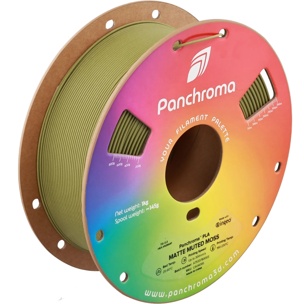Panchroma PLA - Mat Mousse Discrète (Matte Muted Moss) - 1,75 mm - 1 kg