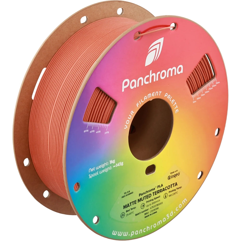 Panchroma PLA - Mat Terre Cuite Douce (Matte Muted Terracotta) - 1,75 mm - 1 kg