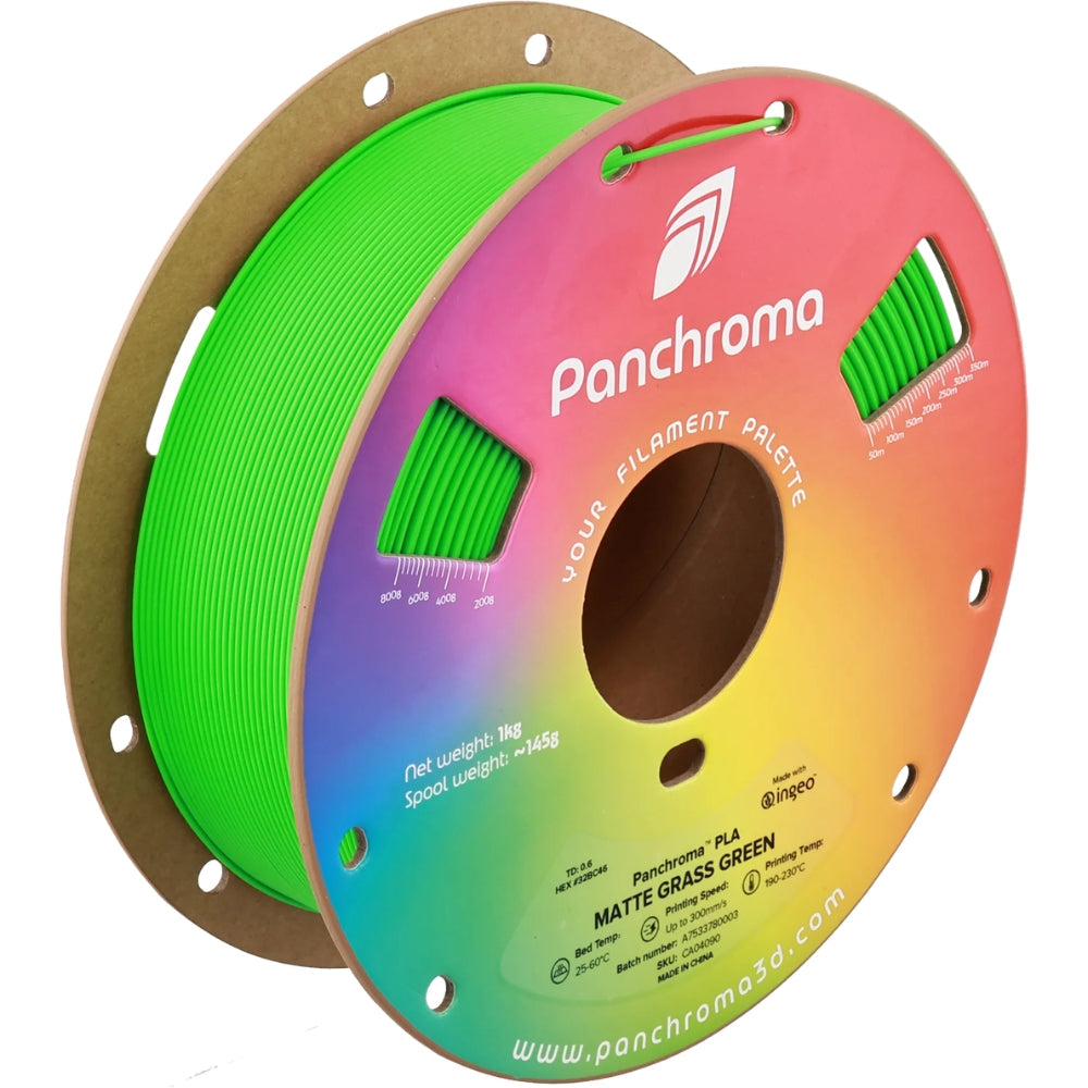 Panchroma PLA - Mat Vert Herbe (Matte Grass Green) - 1,75 mm - 1 kg