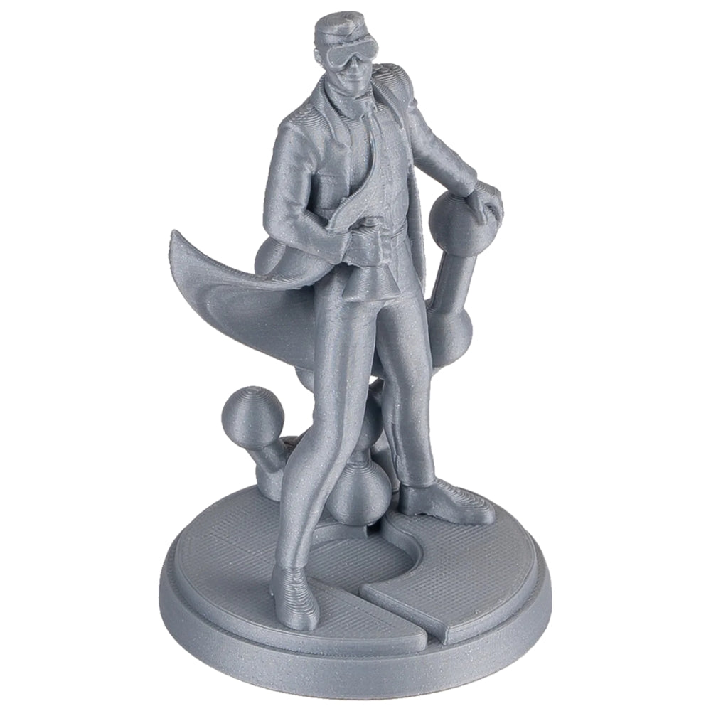 Panchroma PLA - Argent métallique (Metallic Silver) - 1,75 mm - 1 kg