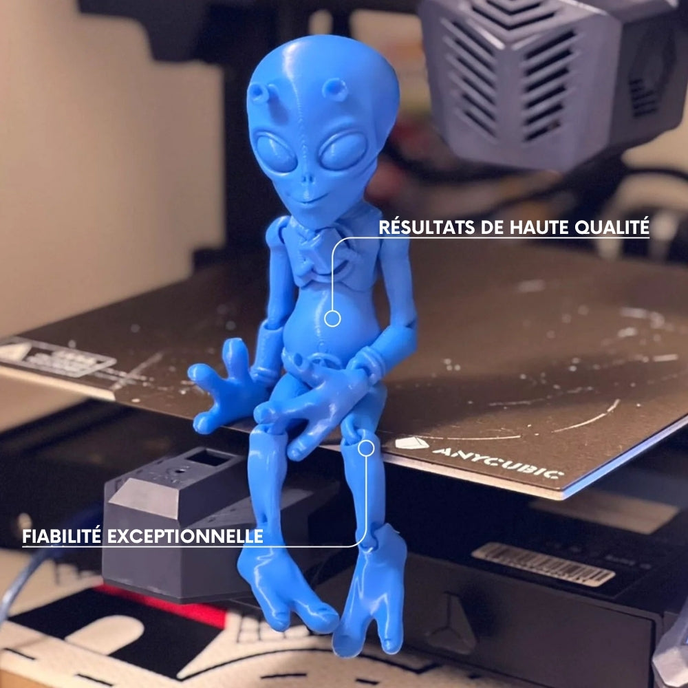 Panchroma Basic PLA - Bleu Azure (Azure Blue) - 1,75 mm - 1 kg