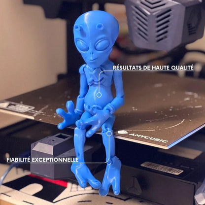 Panchroma Basic PLA - Bleu Azure (Azure Blue) - 1,75 mm - 1 kg
