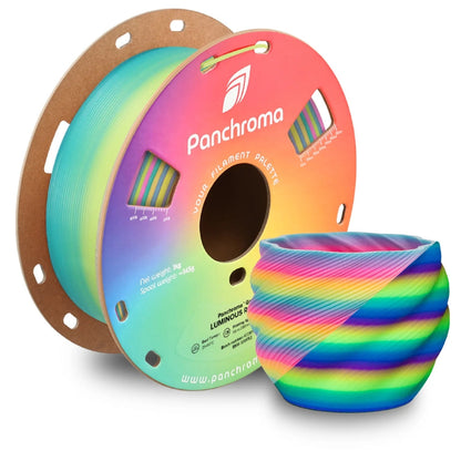 Panchroma PLA Dégradé - Phosphorescent Arc-en-Ciel (Gradient Luminous Rainbow) - 1,75 mm - 1 kg