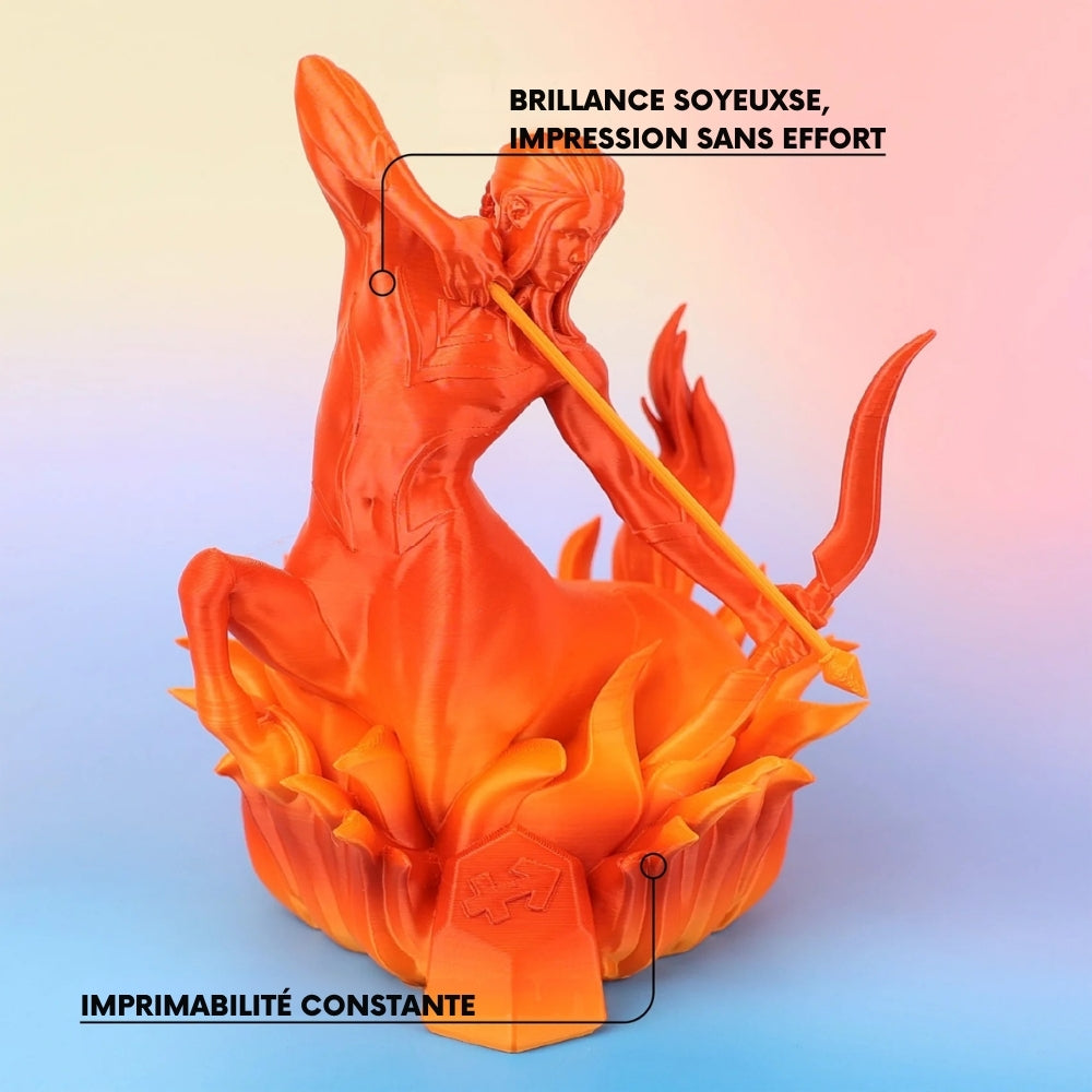 Panchroma PLA Dégradé - Soie Feu (Gradient Silk Fire) - 1,75 mm - 1 kg