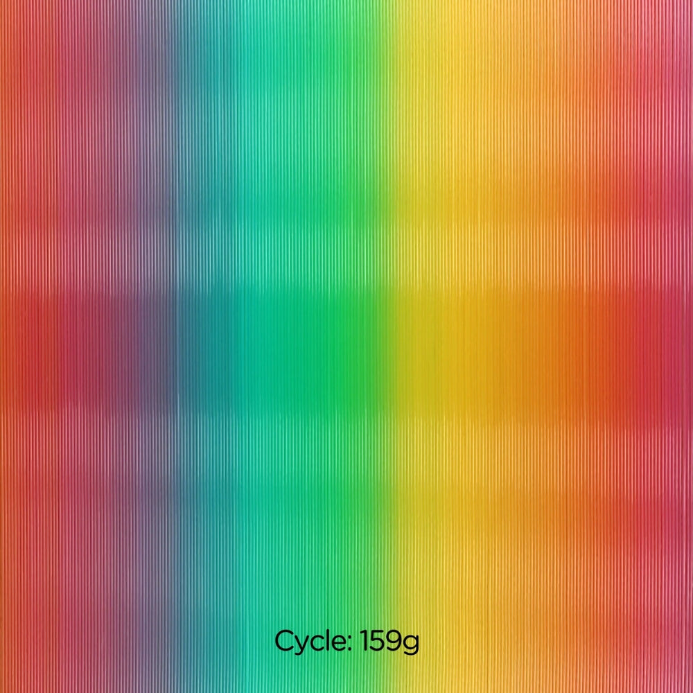 Panchroma PLA Dégradé - Translucide Arc-en-Ciel (Gradient Translucent Rainbow) - 1,75 mm - 1 kg