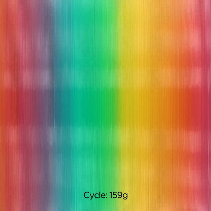 Panchroma PLA Dégradé - Translucide Arc-en-Ciel (Gradient Translucent Rainbow) - 1,75 mm - 1 kg