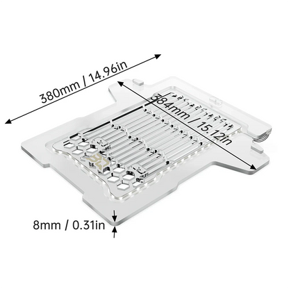 BIQU - Panda Aura - Plateau RGB Intelligent pour Bambu Lab A1 (Smart RGB Lighting Panel for A1)