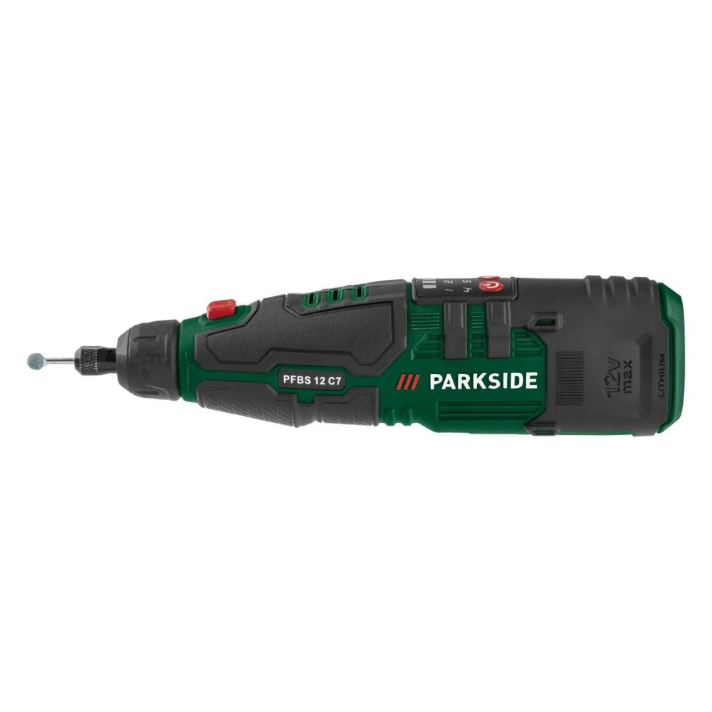 Parkside - Meuleuse-Perceuse de Précision - PFBS 12 C7 - 12 V