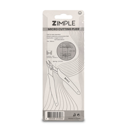 Pack Zimple3D - Lot de 10 Pinces Coupantes de Précision