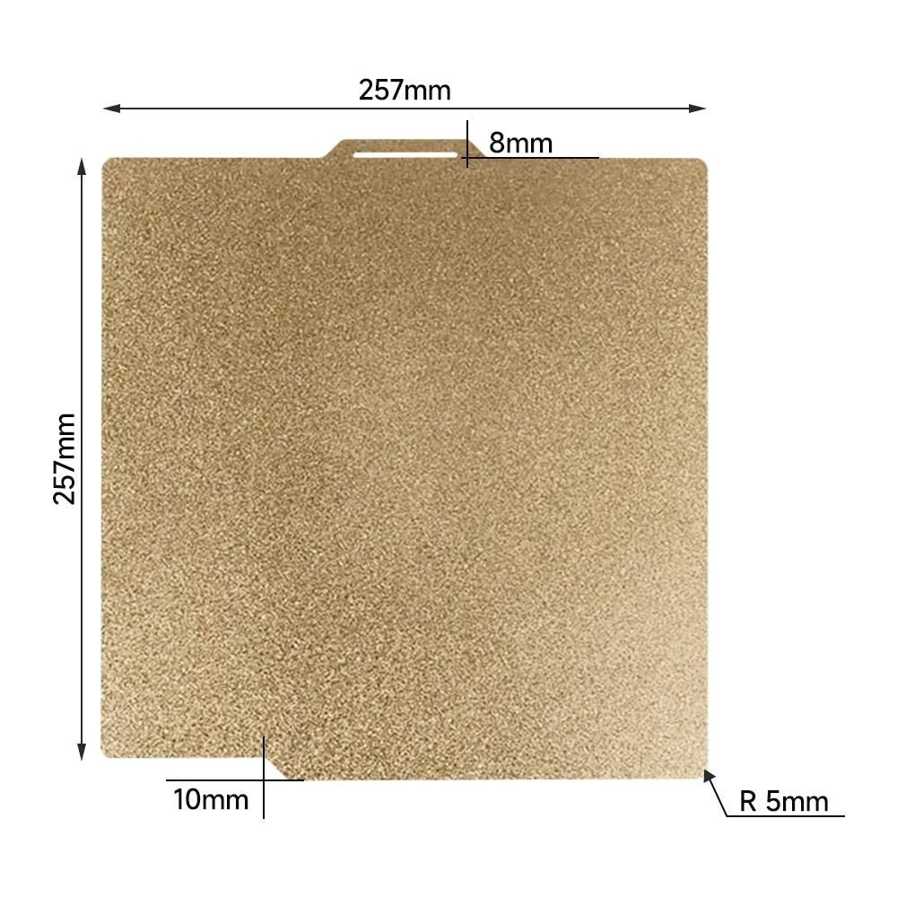 Plateau d'Impression Compatible Bambu Lab PEI Texturé