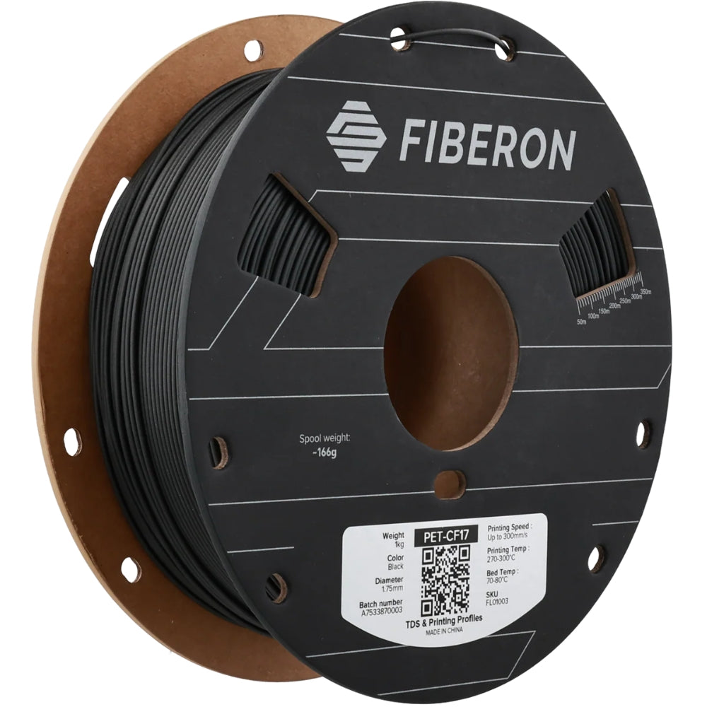 Polymaker - Fiberon PET-CF17 - Noir (Black) - 1,75 mm - 1 kg