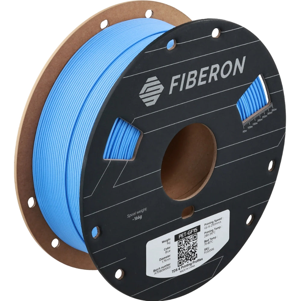 Polymaker - Fiberon PET-GF15 Bleu (Blue) - 1,75 mm - 1 kg