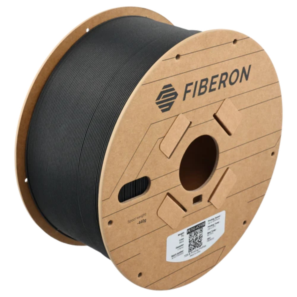Polymaker - Fiberon PETG-rCF08 Noir (Black) - 1,75 mm - 3 kg