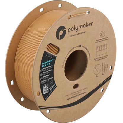 Polymaker - PLA Pro - Beige Armée (Army Beige) - 1,75 mm - 1 kg