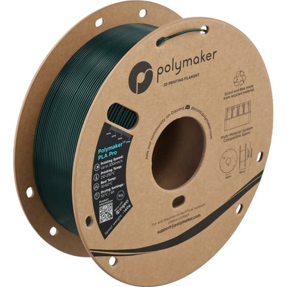 Polymaker - PLA Pro - Bleu-Vert (Blue-Green) - 1,75 mm - 1 kg