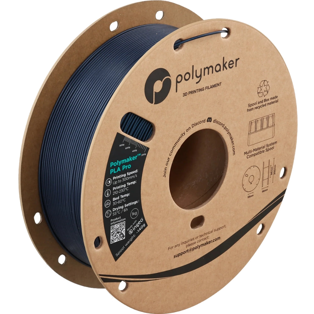 Polymaker - PLA Pro Metallic - Bleu (Blue) - 1,75 mm - 1 kg