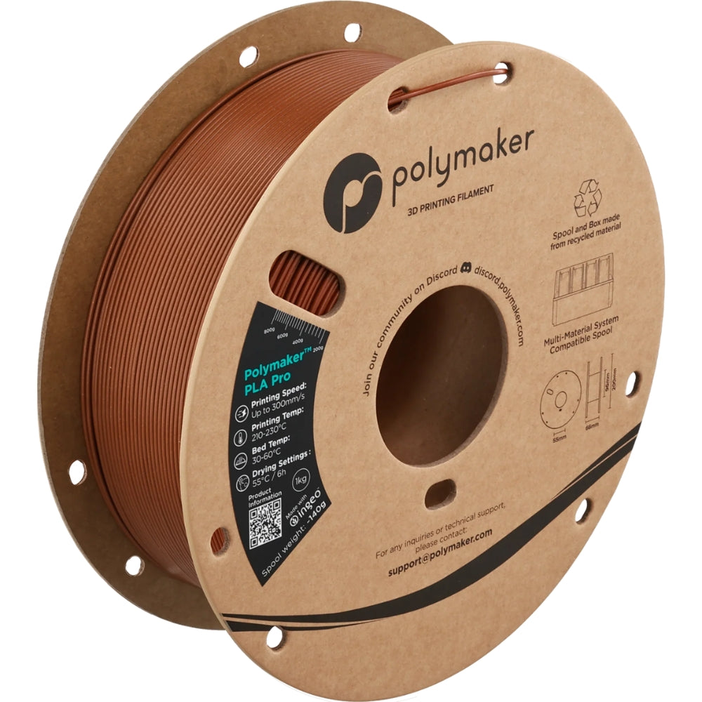 Polymaker - PLA Pro Metallic - Bronze - 1,75mm - 1 kg