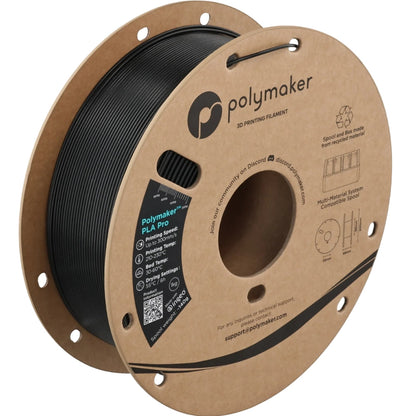 Polymaker - PLA Pro Metallic - Noir (Black) - 1,75 mm - 1 kg