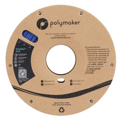 Polymaker - PolyMax Tough PLA - Bleu (blue) - 1,75 mm - 750 g