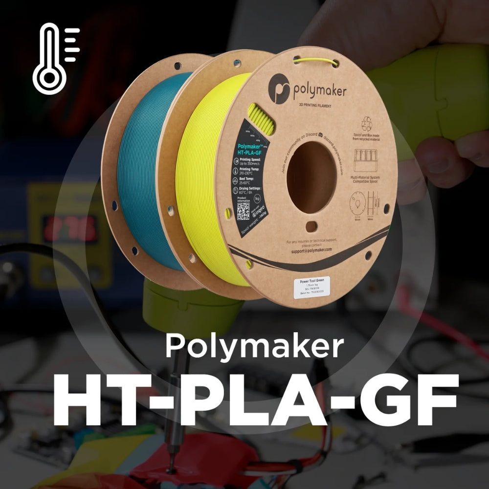 Polymaker - HT-PLA-GF - Blanc (White) - 1,75 mm - 1 kg