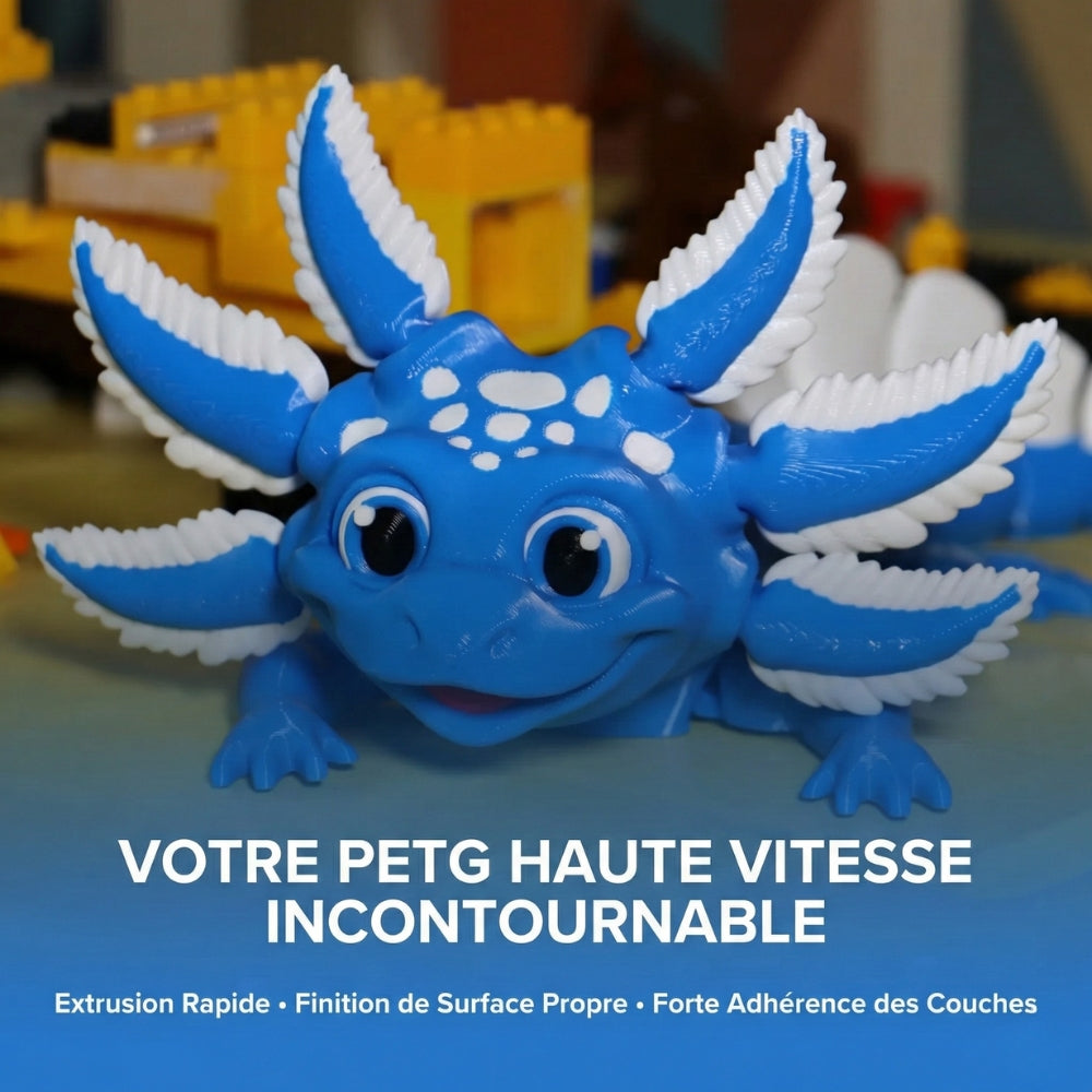 Polymaker - PETG - Bleu Electrique (Electric Blue) - 1.75 mm - 1 kg