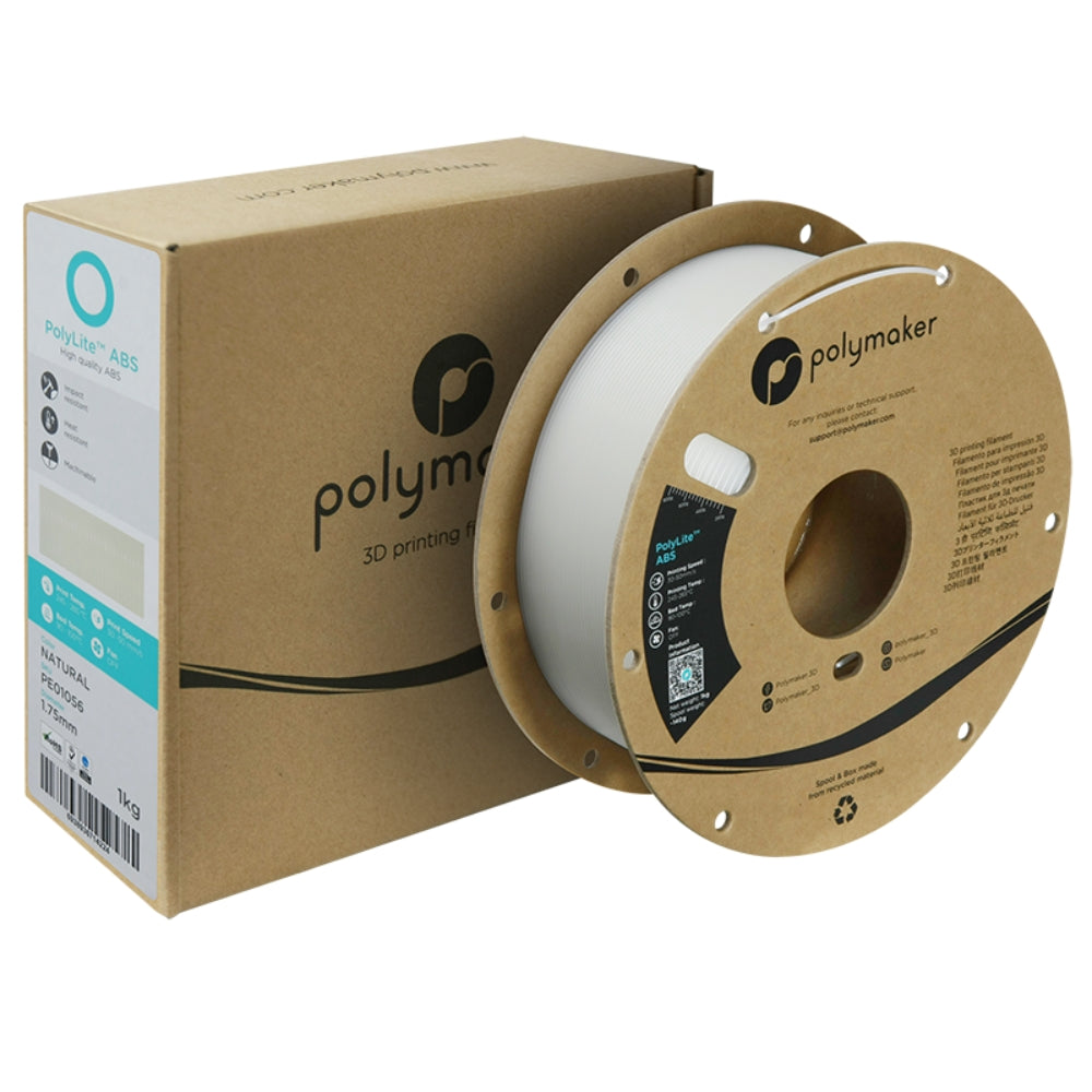 Polymaker - PolyLite ABS - Naturel (Natural) - 1,75 mm - 1 kg