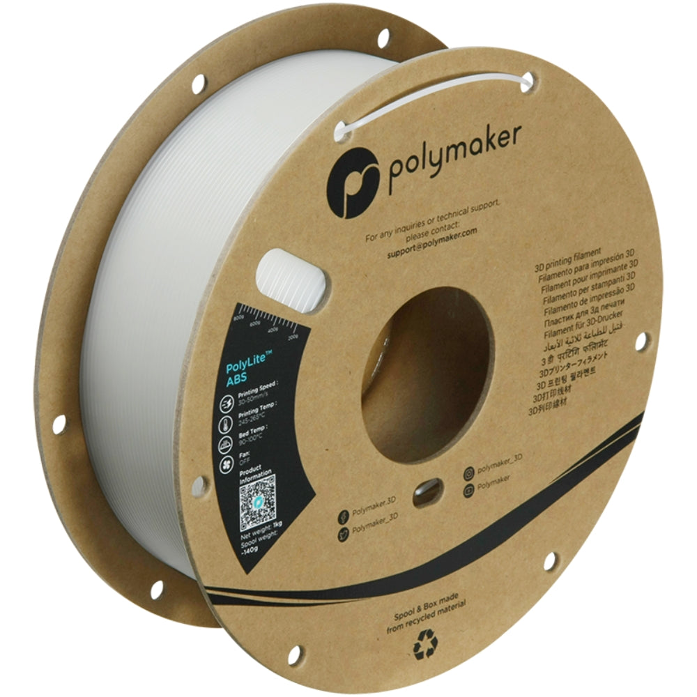 Polymaker - PolyLite ABS - Naturel (Natural) - 1,75 mm - 1 kg