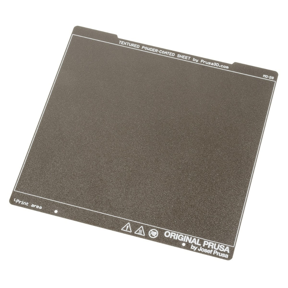 Prusa - Séries MK/Core ONE - Plateau Texturé Revêtement Poudre (Textured Powder-coated Print Sheet)