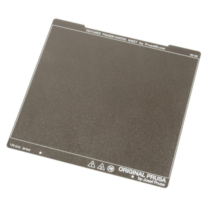 Prusa - Séries MK/Core ONE - Plateau Texturé Revêtement Poudre (Textured Powder-coated Print Sheet)