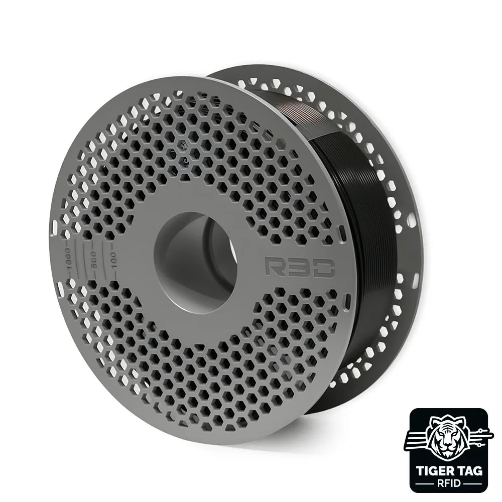 R3D - PLA High-speed - Noir (Black) - 1,75 mm - 1 kg avec RFID TigerTag