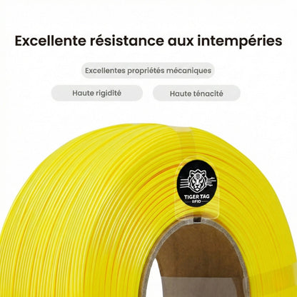 R3D - ASA - Jaune (Yellow) - 1,75 mm - 1 kg Refill avec RFID TigerTag
