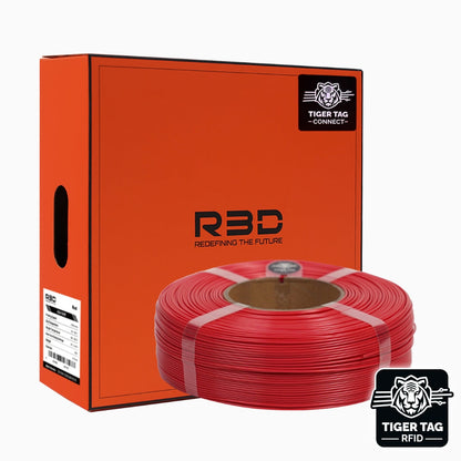 R3D - ASA - Rouge (Red) - 1,75 mm - 1 kg Refill avec RFID TigerTag