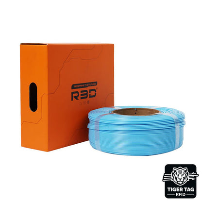 R3D - PETG High-Speed - Bleu Clair (Light Blue) - 1,75 mm - 1 kg Refill avec RFID TigerTag
