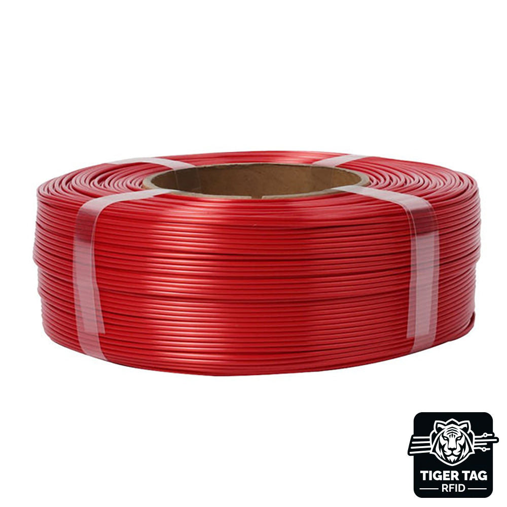 R3D - PLA High-Speed - Rouge Soie (Silk Red) - 1,75 mm - 1 kg Refill avec RFID TigerTag